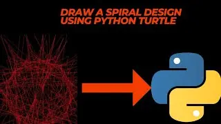Unleash Your Inner Artist with Python Turtle Spiral Tutorial😉😉⭐