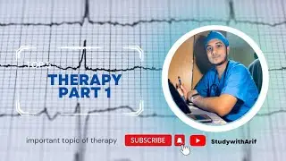 How to prepare therapy for university exam| Therapy part 1 | @StudywithArif