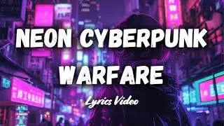 Neon Cyberpunk Warfare - MoodStuff (Official Lyrics Video) [AI CYBERPUNK RAP SONG]