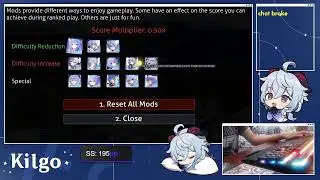 osu! playing easy mod