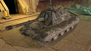 World of Tanks Blitz - E100 New Legendary camo // 월드오브탱크 블리츠 이백 새로운 전설위장!!