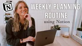 How I Plan a Productive Week with Notion | Plan with Me 2022