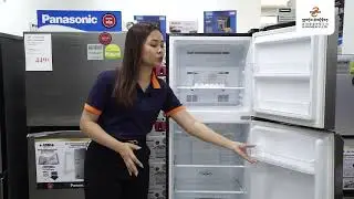 Panasonic Firdge NR-BB250V-H Two Door Top Freezer | ទូទឹកកកទ្វារ ២ កកស្ងួត មានប្របន្ធ័សន្សំសំចៃភ្លើង