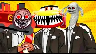 Thomas Train Vs Lightning McQueen Vs Cursed Percy - Coffin Dance Meme Cover