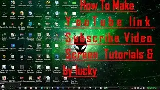 How To Make YouTube link Subscribe Video Screen ( ?sub_confirmation=1 ) Tutorials