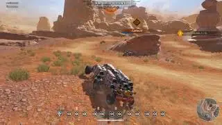 Crossout Two Turrets Race path idea