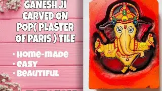 Ganesh ji 3D drawing | easy | home made | 