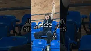 Jumbotron Stereotypes! #shorts #jumbotron