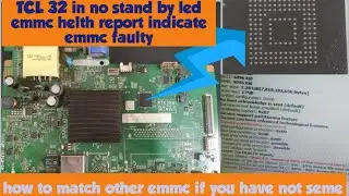 how to program emmc ic in tcl and panasonic 