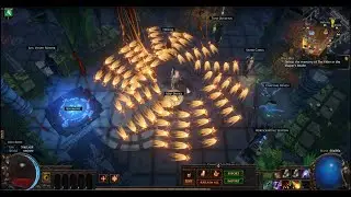 PoE 3.19 99% reduced projectile speed spell and attack demos
