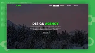 How to Create a Website using HTML and CSS | Homepage Design