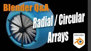 Blender Q&A: Circular / Radial Arrays with Geometry Nodes
