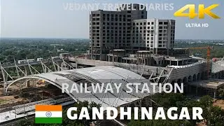 Gandhinagar Railway Station Redevelopment | India's first High-class station | Vedant Travel Diaries