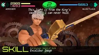 Fate/Extra CCC (English Patch) Archer Skill Exhibition
