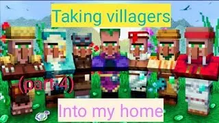 Taking villagers in my home 🏡