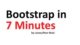 Bootstrap in 7 Minutes | CSS | Website Development