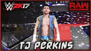 WWE 2K17 TJ Perkins CAW Formula + Entrance & Formula