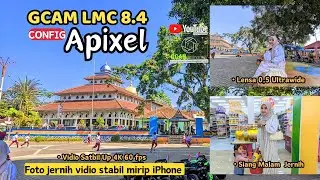 Using this, your cellphone camera becomes super clear❗❗Gcam Lmc 8.4 Config Apixel Can be Ultrawide