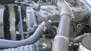 Isuzu Rodeo with 4FG1 2.4 liter Diesel engine