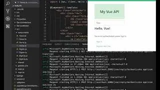 Developing a .NET Core Vue App in WSL Linux with VSCode in X Server