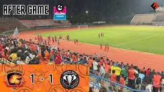 บรรยากาศหลังศรีสะเกษเปิดบ้านเสมอเชียงใหม่1-1