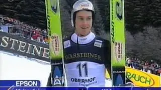 Jens Gaiser - 124,5m - Oberhof 30.12.2003 K120 - Nordic Combined - World Cup