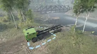 SnowRunner mods Endless Rivers TATA LPTA