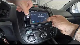 How To Install Pioneer DMH-A240BT Pioneer Car Stereo In Vw Golf Mk5