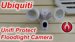 Ubiquiti Unifi Driveway Camera Floodlight Build