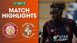 Stevenage 2-2 Luton Town (3-0 pens) | Carabao Cup Highlights