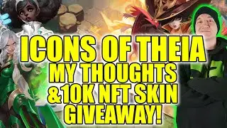 I'VE PLAYED ICONS OF THEIA My Thoughts & FREE NFT Skin! F2P P2E NFT Gaming