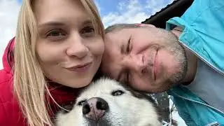 Наш поход в ХАСКИПАРК “Снежная Завея”