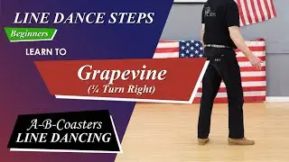 6 GRAPEVINE 1/4 TURN