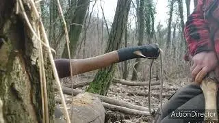 Bushcrafting table and chair