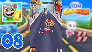Talking Tom Gold Run - Gameplay Walkthrough Part 8 (Android, iOS)