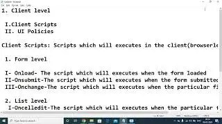 ServiceNow Onload and Onsubmit Client Scripts