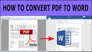 How to Convert PDF to Word