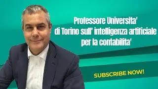 Paolo Biancone Professore Universita' di Torino sull' intelligenza artificiale per la contabilita'