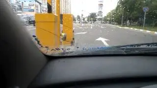 проезд турникета парковки
