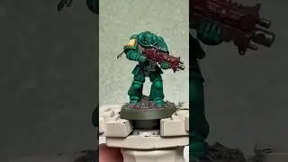 Army Painter Plasmatic Bolt speedpaint using Zenithal highlighting Primaris Space Marine
