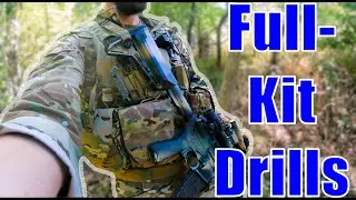 Running Drills With A Split Rig (Tracer Tactical Stout Scout)
