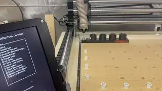 RapidChange ATC Installed and Working on Onefinity Redline