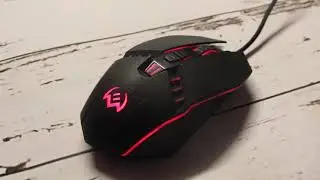 Демонстрация режимов работы подсветки игровой мыши SVEN RX G810