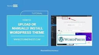 How to Upload/Manually install a Plugin - WordPress | StormerHost.com
