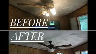 How to Replace a Ceiling Fan and Light