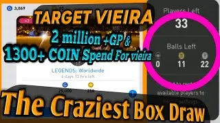 The craziest Box Draw For Ever-PES 2020 Mobile Biggest Box draw || 2 Million+ Gp &1300 Coin Spend