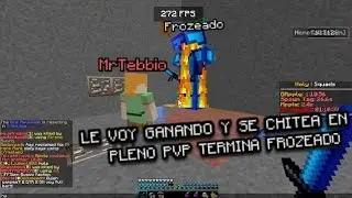Le voy ganando y se chitea en pleno pvp , Termina Baneado a los 10 segundos *HolyPvP*l MINECRAFT HCF