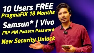 PragmaFIX 18 Months FREE | Samsun* Vivo FRP PIN PATTERN PASSWORD Unlock 🔓 2024