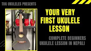 Nepali Beginner Ukulele Lesson | Your Very First Ukulele Lesson | Easy Chords and Strums