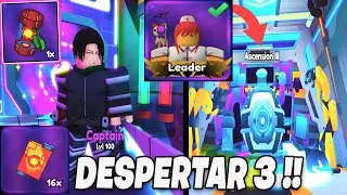 COMO DAR ASCENSION 3 E DESPERTAR O POTENCIAL MÁXIMO RÁPIDO NO ANIME CHAMPIONS!!